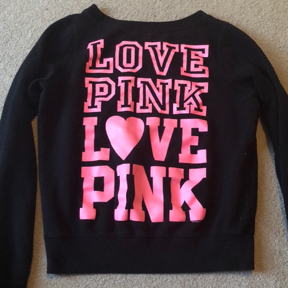 PINK long sleeve sweatshirt - Picture 2 of 2